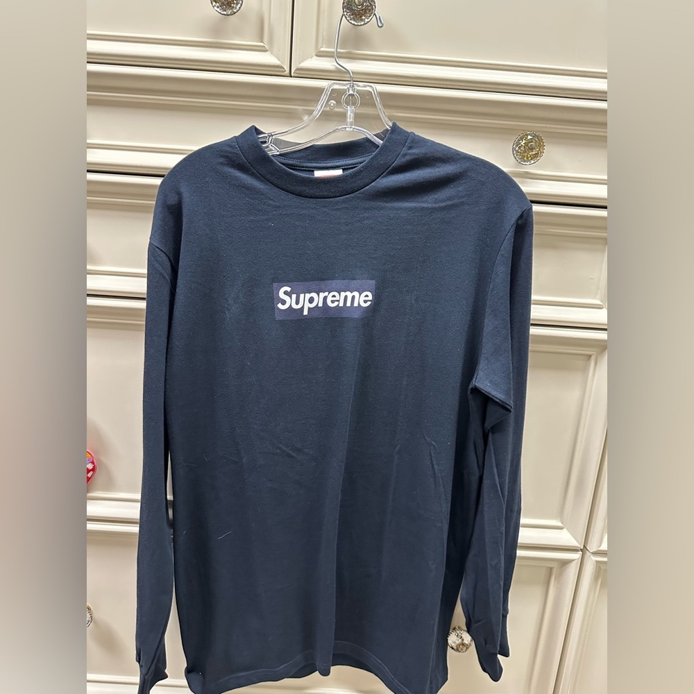 Supreme long sleeve box logo